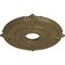 Ekena Millwork Attica Ceiling Medallion (Fits Canopies up to 5"), Hnd-Painted Mississippi Mud, 18"OD x 4"ID x 5/8"P CM18ATMMF - alternate 2